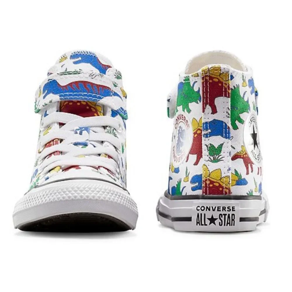 Converse Chuck‎ Taylor All Star Dino Party Easy-On Boys Sneakers- Size 3